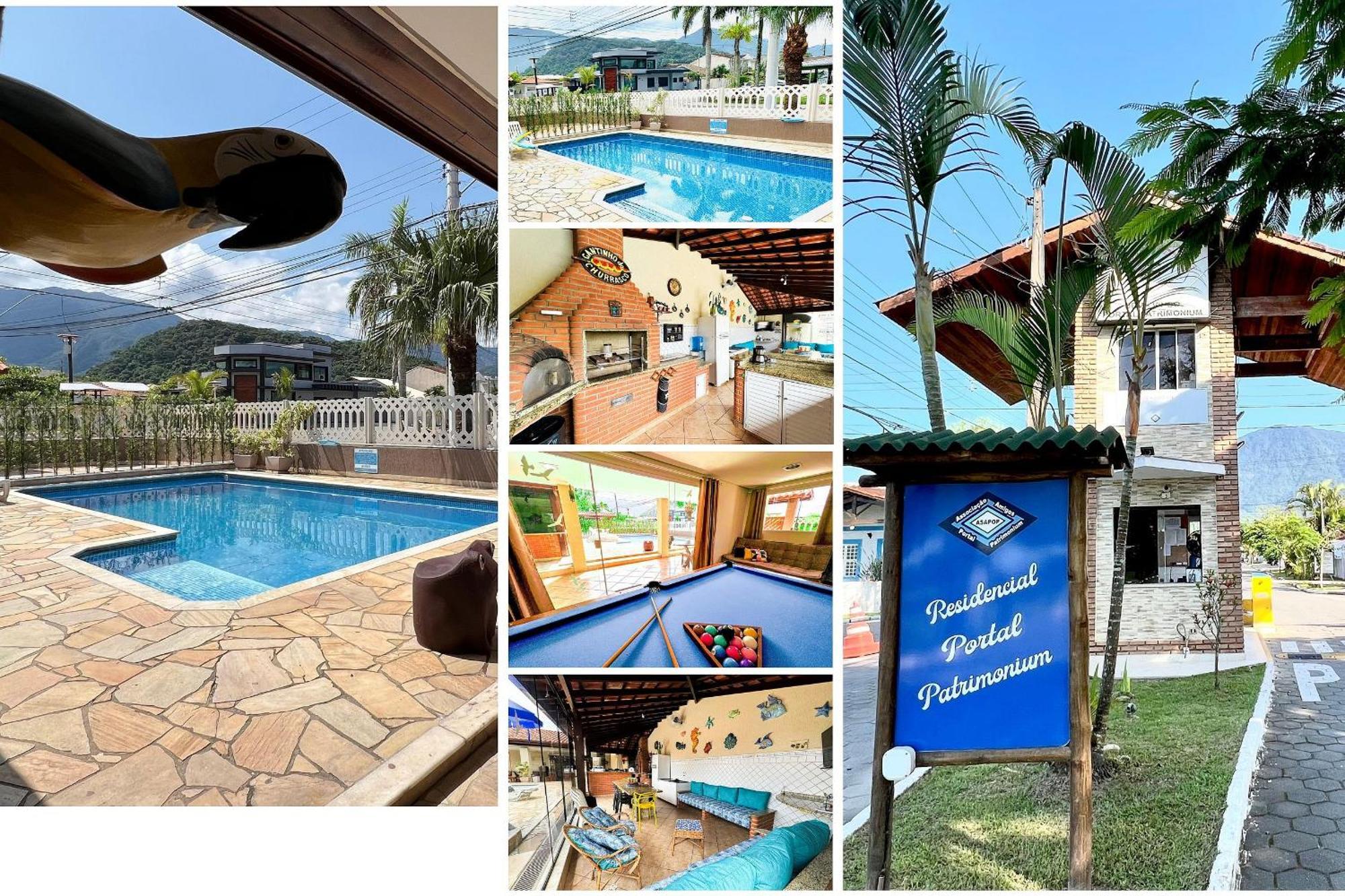 Praia/Piscina Com Hidro /Pebolim/Sinuca E Wi-Fi Карагуататуба Екстериор снимка
