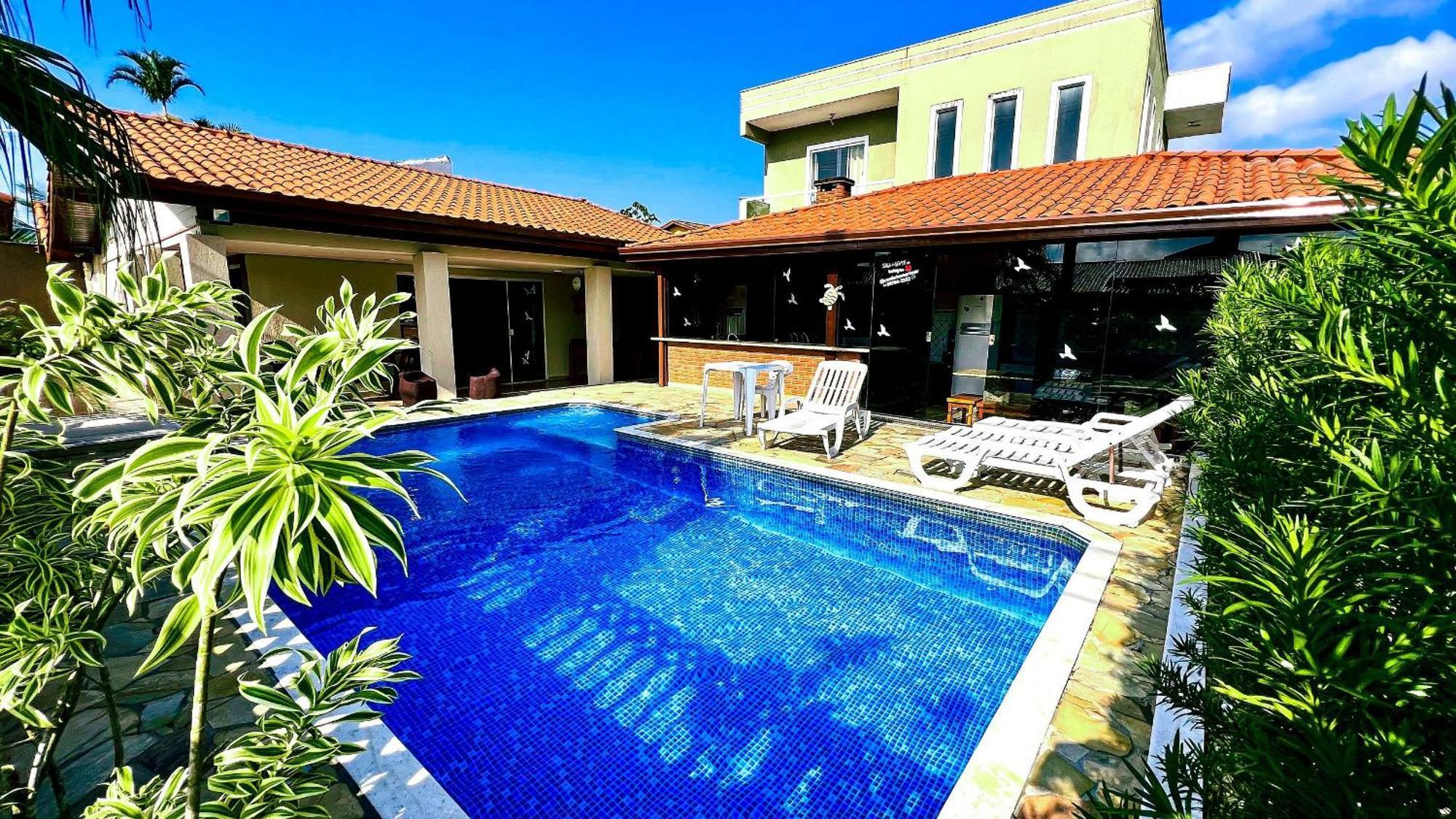 Praia/Piscina Com Hidro /Pebolim/Sinuca E Wi-Fi Карагуататуба Екстериор снимка