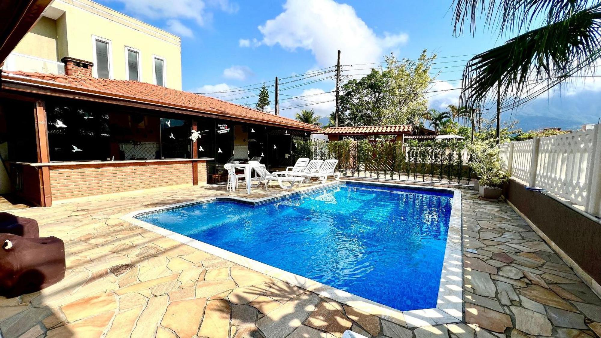 Praia/Piscina Com Hidro /Pebolim/Sinuca E Wi-Fi Карагуататуба Екстериор снимка